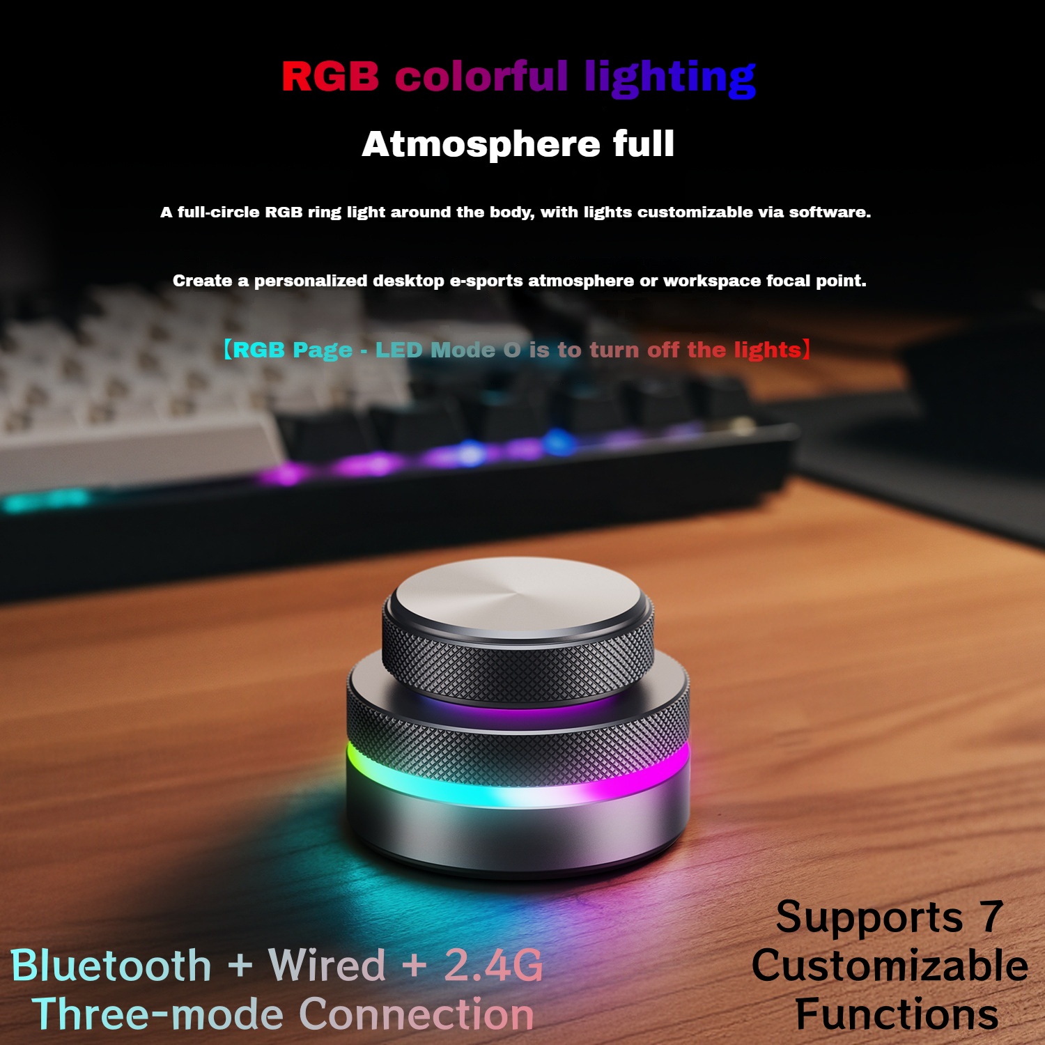 Keyboard RGB Dual Knob yang Da - Gaming Keyboard No Rgb ulasan dan harga