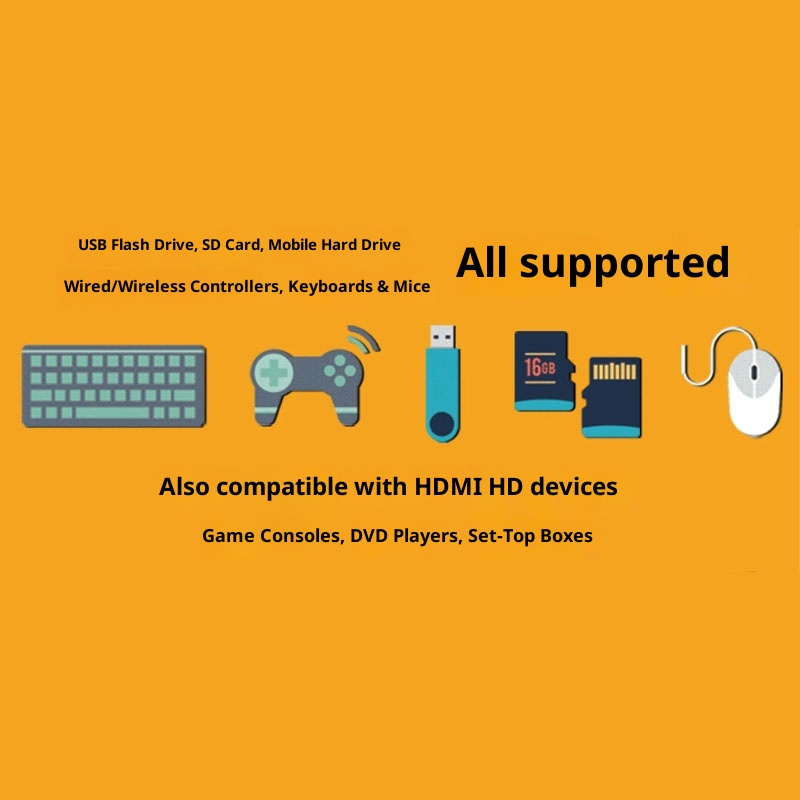Meja TV Mini Gaming Retro deng - Gaming Keyboard Mini ulasan dan harga