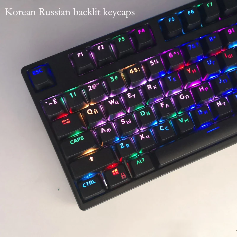 104 Tombol Keycap Backlit Kore - Keyboard Gaming Blue Switch ulasan dan harga