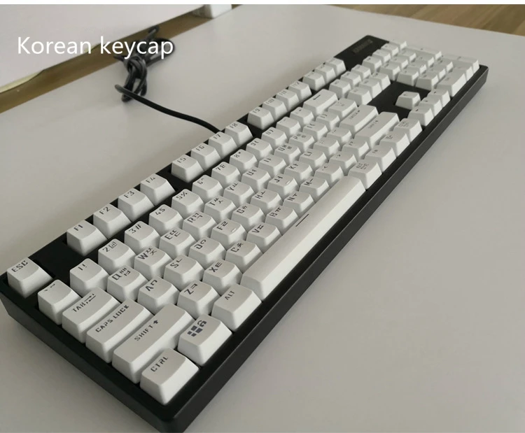 104 Tombol Keycap Backlit Kore - Keyboard Gaming Blue Switch ulasan dan harga